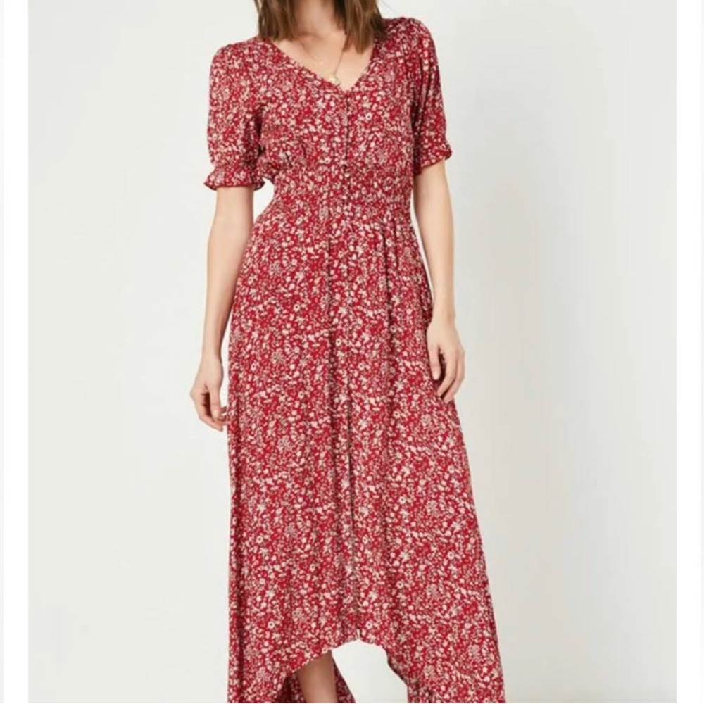 Baltic Born Women’s Robyn Maxi Dress Red Floral